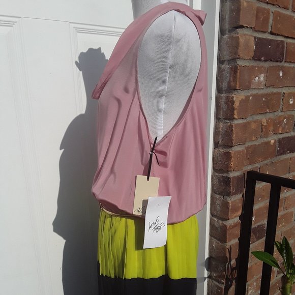 NWT  LORD & TAYLOR ALI-RO SILK SPECIAL OCCASION DRESS SZ 12 - Picture 5 of 9